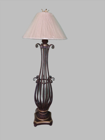 Floor Lamp Antique Bronze And Gold Accent 06-118-AMBL