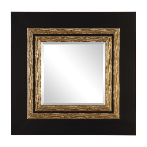 Mirror Black Frame with Metallic Golden Finish 20418-Iza -JS
