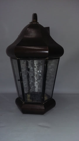 Outdoor Wall Light Solid Brass Bronze Finish 17-118-21-JSH-COM
