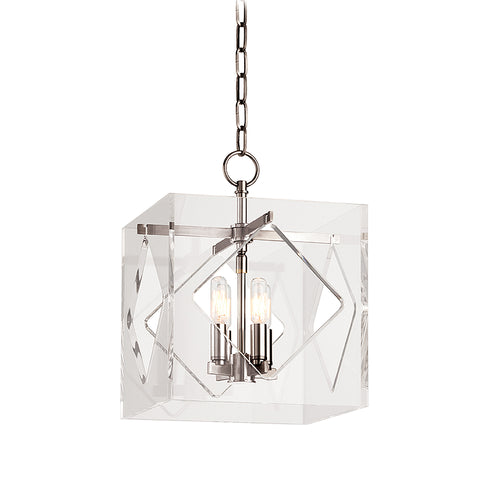 Pendant Acrylic Satin Nickel Finish 02-118-JSH-32-00