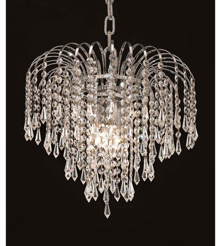 Chandelier Polished Chrome Finish And Cut Crystal #010835-014