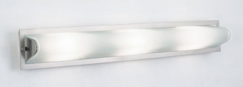 Vanity Light Satin Nickel Finish And Acid Frost Glass #090839-185
