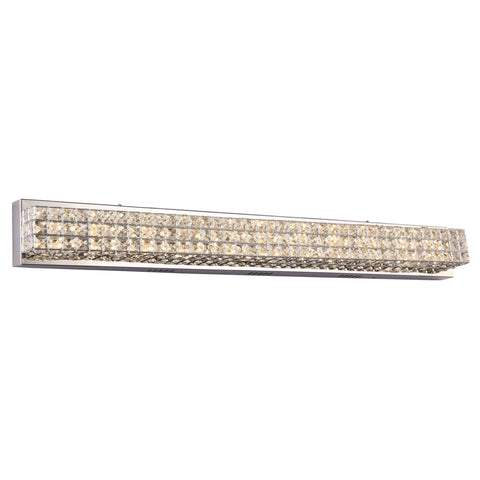 Vanity Light Chrome Finish And Cut Crystal 9-318-JSH-18PC