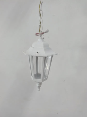 Outdoor hanging White Finish And Acrylic Panels 18218-JSH-MEL