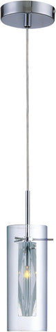 Mini Pendant Chrome Finish And Clear Glass #030833-014