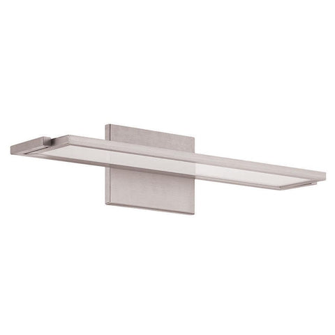 Wall Light Brushed Aluminum Finish And Led #100852-014