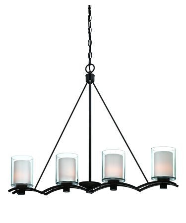 Chandelier Bronze Finish #01807-149 FP