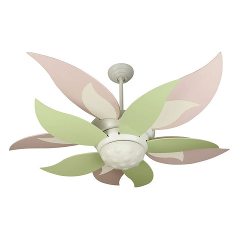 Ceiling Fans Pink And Green Finish #040813-14