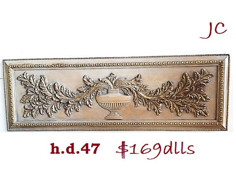 Accessories  Decorative Wall Frame Light Brown e gold Finish  20-118-JSH-47