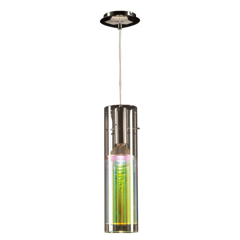 Mini Pendant Chrome Finish And Dichroic Lens #030839-014