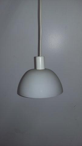 Mini Pendant Light White Glass And Cable 3218-37-JSH-WL