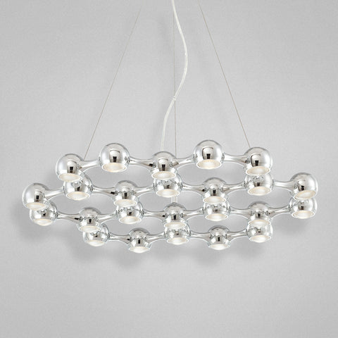Chandelier Chrome Finish With Led #010815-014