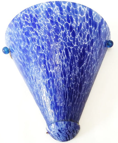 Wall Sconse Murano Blue Glass 10-118-JSH-A58