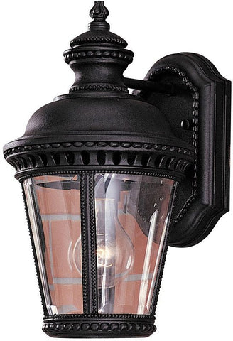 Outdoor Wall Light Black Finish And Clear Glass #170940-428
