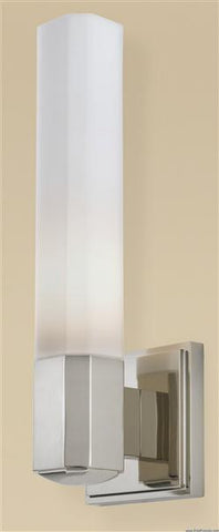 Wall Sconse Polished Chrome And White Frosted Glass #100840-14