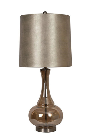 Table Lamp Champagne Finish And Champagne Shade #070845-14
