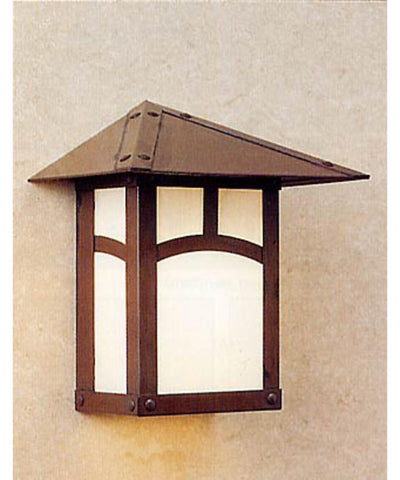 Outdoor Wall Light Solid Bronze Finish And Opal Glass 17118-JSH-ARR