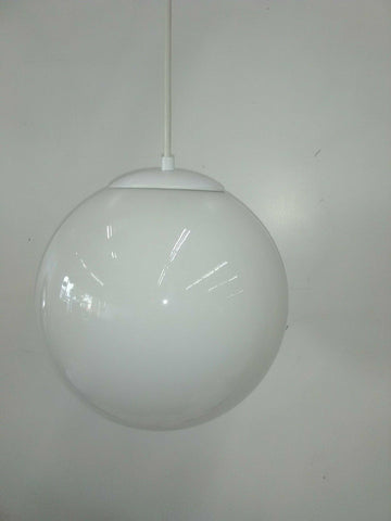 Pendant Opal Glass And White Cord 2218-JSH-48-22