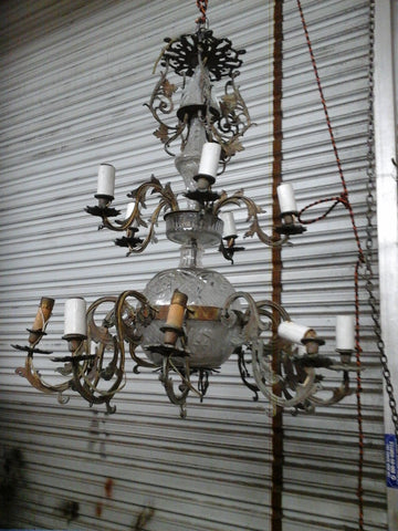 Lamp Repair  Antique Chandelier Complete Refurbish  777-18