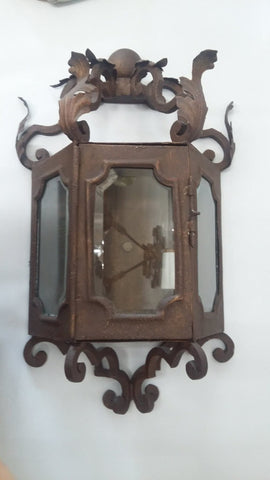 Outdoor Wall Light Iron Rust Finish And Clear Beveled Glass 17-118-JSH-CM