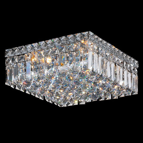 Flush Mount Chrome Finish And Clear Cut Crystal 14-118-JSH-91