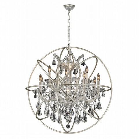 Chandelier Chrome Cage With Clear Crystal 01-118-62-JSH